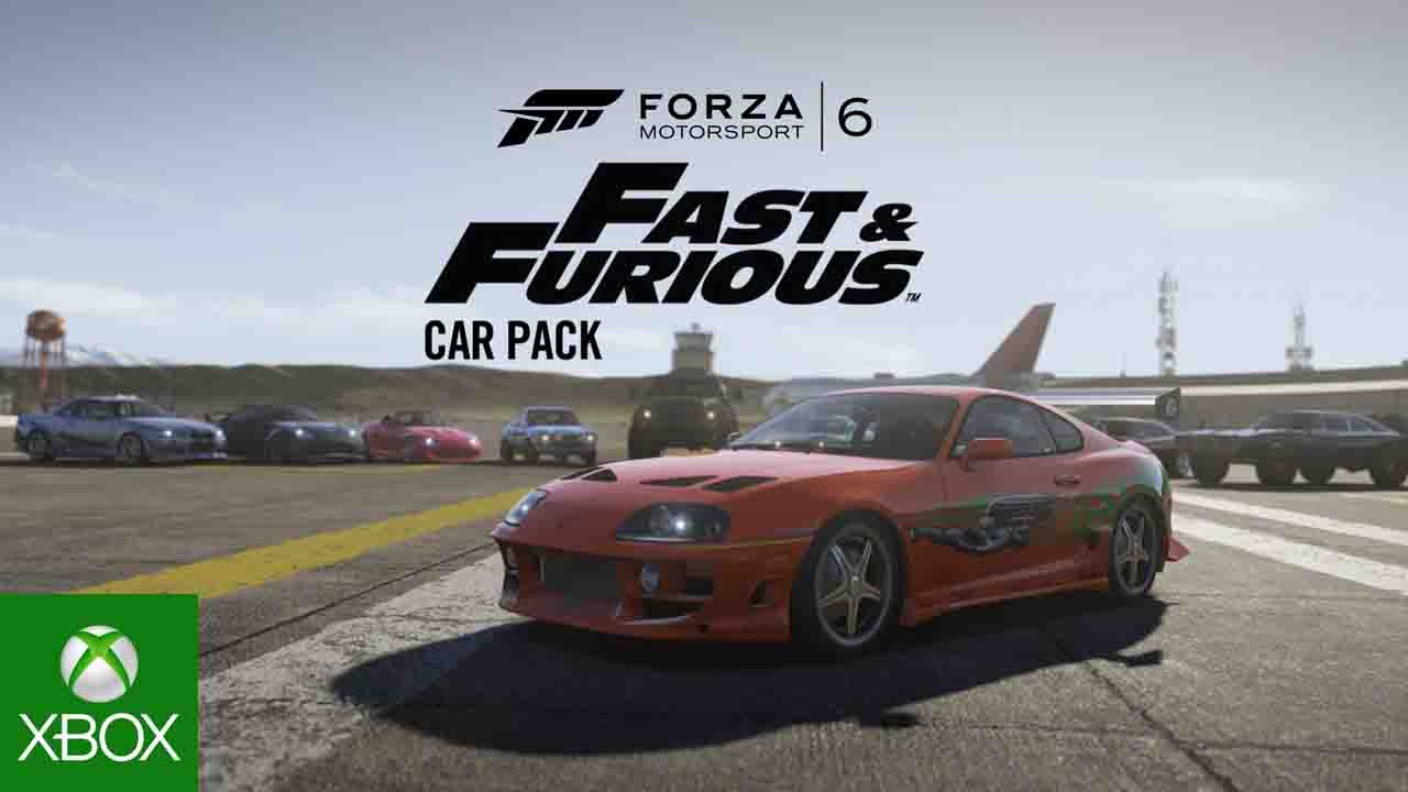 Forza Motorsport 6 Fast & Furious Car Pack