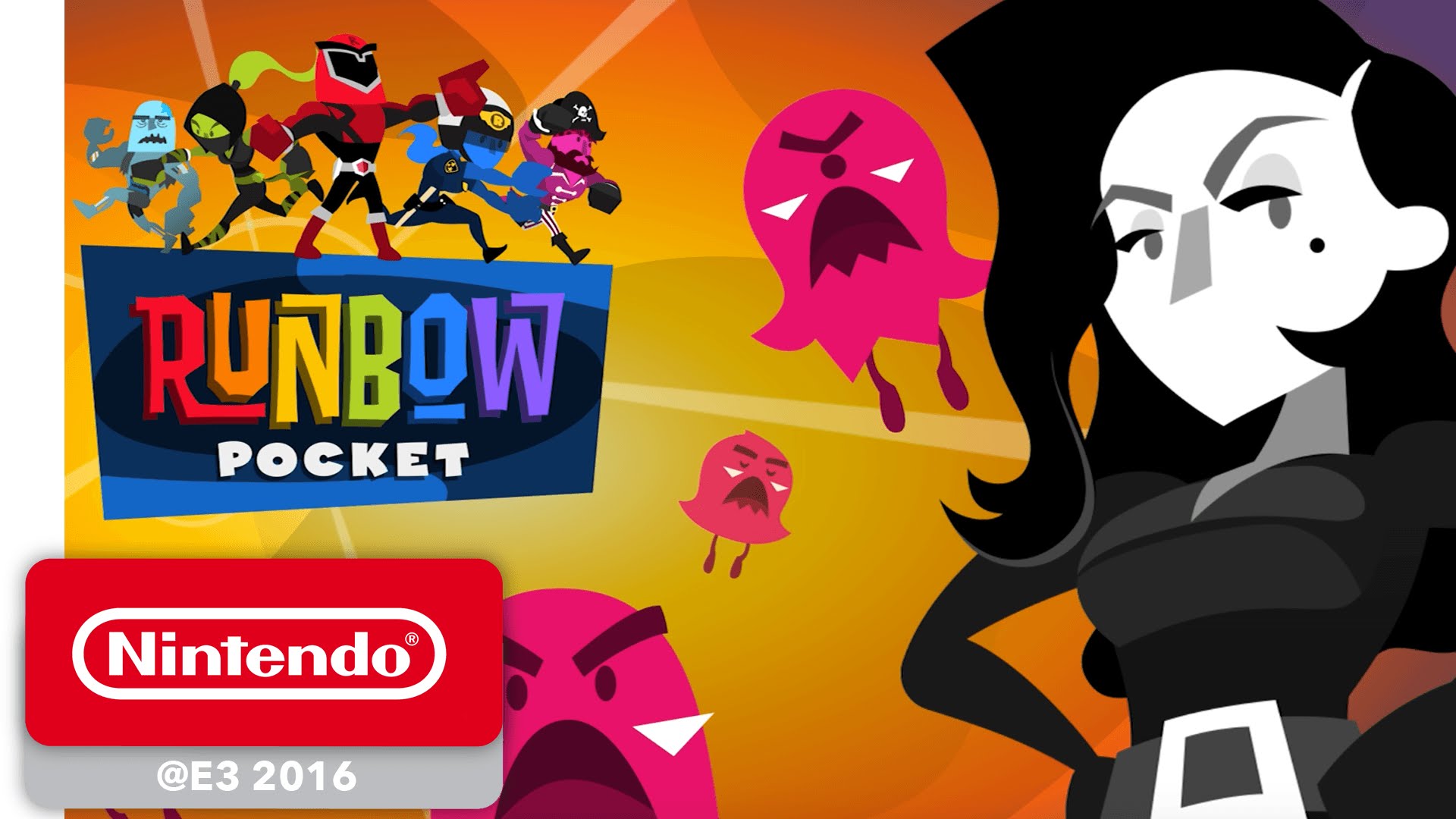 Runbow Pocket Game Trailer - Nintendo E3 2016