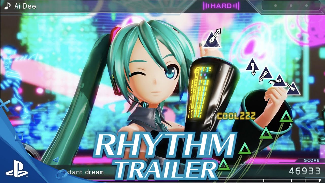 Hatsune Miku: Project DIVA X - Rhythm Trailer