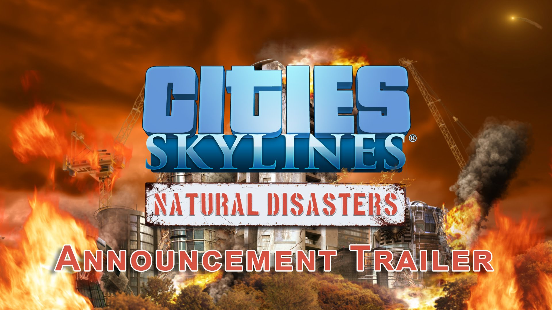 Cities: Skylines - Natural Disasters Announcement Trailer