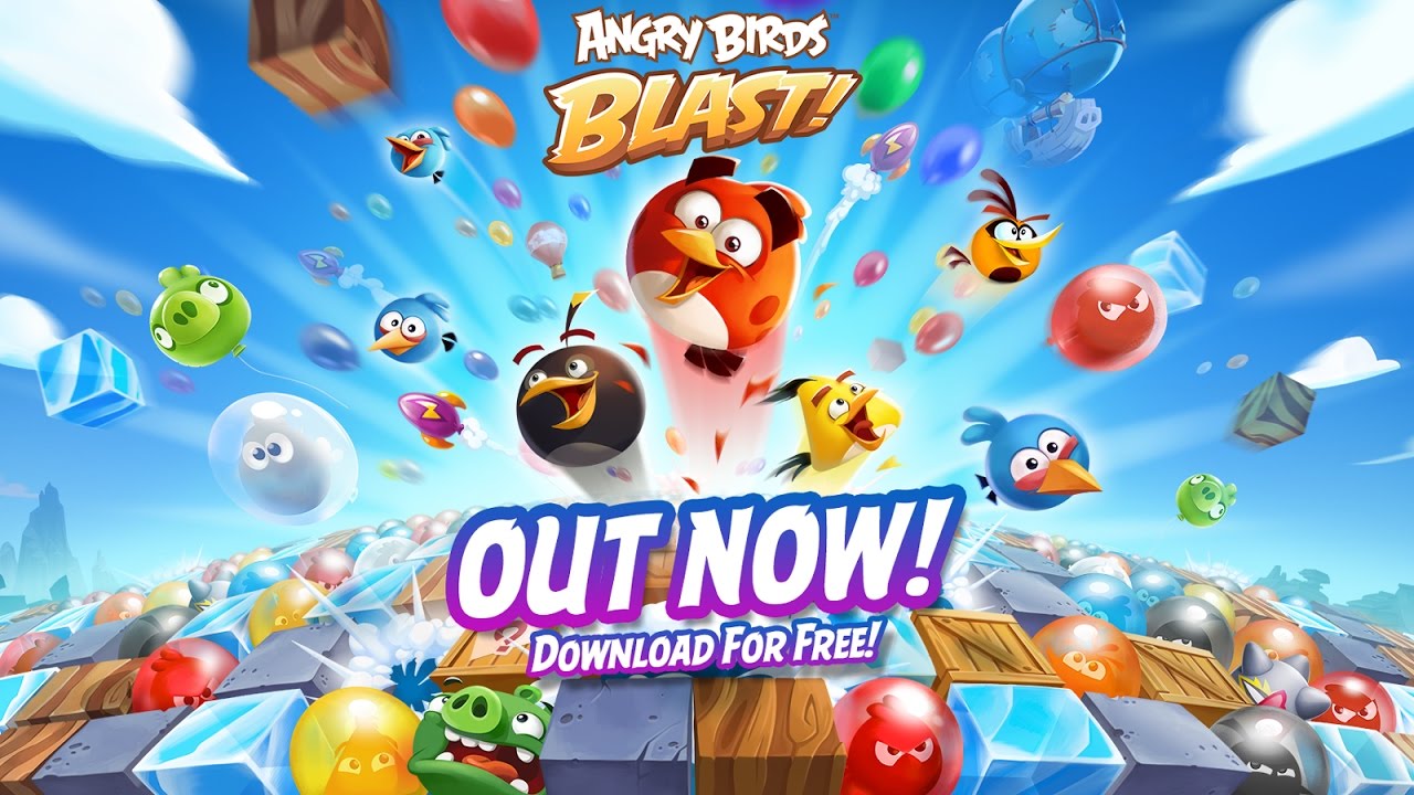 Angry Birds Blast – Official Cinematic Gameplay Trailer