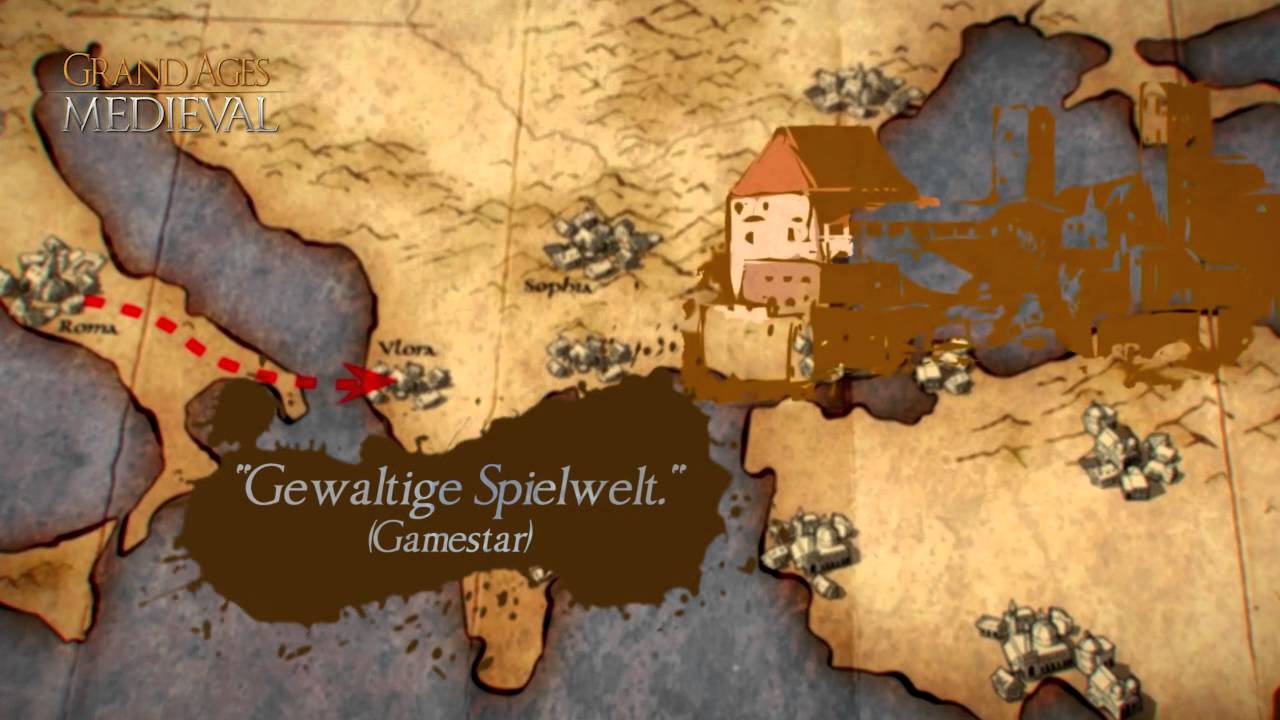 Grand Ages: Medieval - Release Trailer (Deutsch)