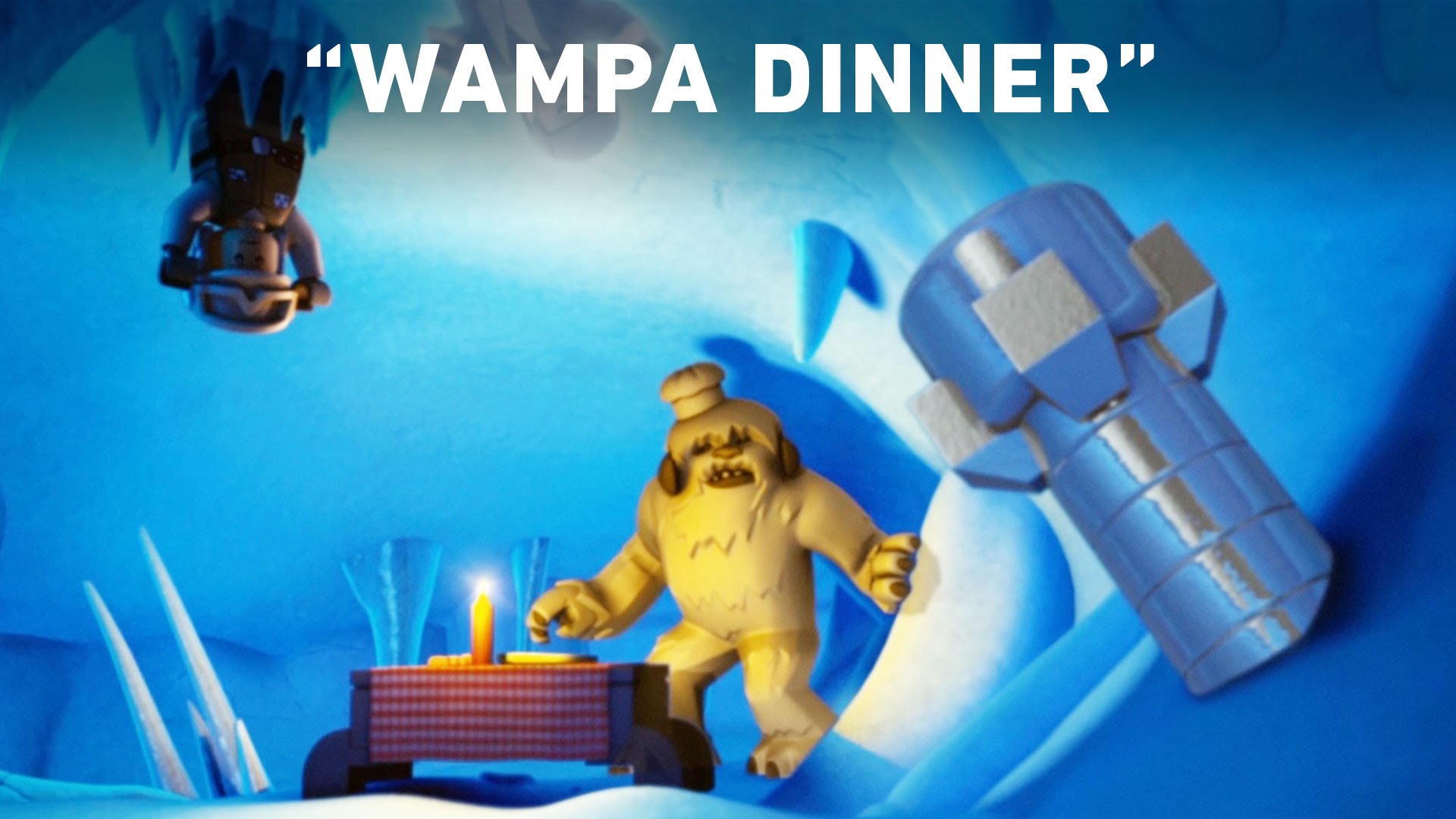 Wampa Dinner - LEGO Star Wars: Droid Tales Clip