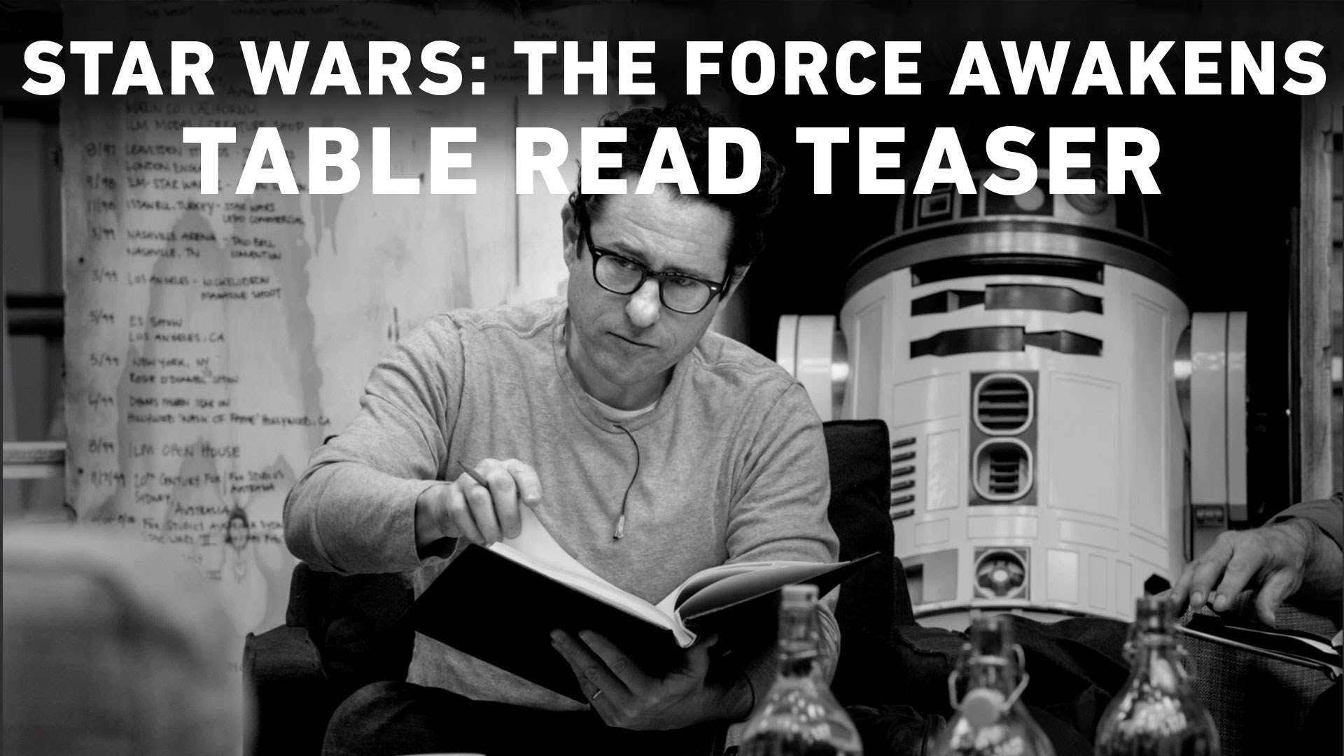 Star Wars: The Force Awakens Table Read Teaser